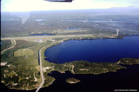1985 Baker's Narrows White Lake Mine visible in background 