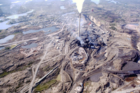 1985 Flin Flon View of the Mine From The North 