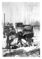 Diamond Drill Mounted on Skids