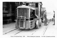"Dinky" Gas Locomotive