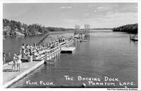  Phantom Lake Docks 1942 (Postcard)