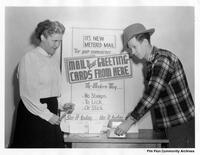 Post Office PostMaster Don Craig &Martha Cressy 1951