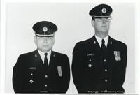 L-R Maj. Frank Gira & Maj. Morley Naylor