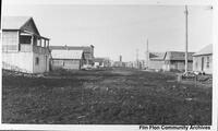 outh End Of Main Street Flin Flon C 1929