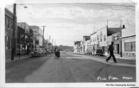 Main Street Flin Flon (Postcard) 