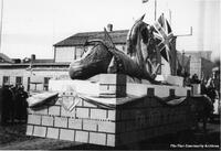 >Knights of Columbus Float 1937 Coronation Day Parade