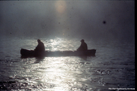 Canoe in the Moonlight