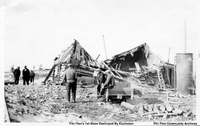Flin Flon's 1st Store Wrecked By Blast
