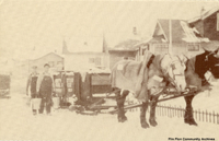 Water Delivery 1939 (Postcard)