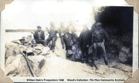 William Hales Prospectors at Setting Lake 1928