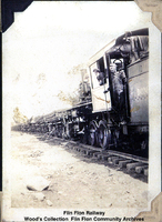 Dominion Constsructcion Train on the Flin Flon Railway C 1928