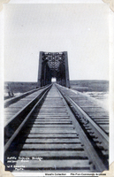 Kettle Rapids Bridge - Nelson River - W.P. Baacke Photo