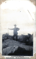 William Hale's Crew Prospecting on Sitting Lake 1928