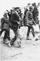 Flin Flon Strike - 1934 June 30th . RCMP escort Bill Schwardt ...
