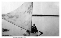 Canoe on Schist Lake 1917