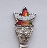 Crest of Souvenir Flin flon spoon