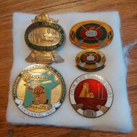 Flin Flon Curling Badges