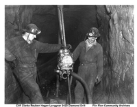 Cliff Clarke Reuben Hagan Longyear 3420 Diamond Drill