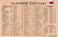 HBM&S Telephone Directory April 30 1943