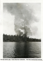 Bush Fire Schist Lake 1928