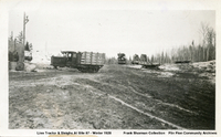  Linn Tractor & Sleighs Mile 87 Winter 1929