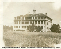 MacKay Residental School Burnt May 1933