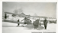  Plane on the ice, Flin Flon Camp