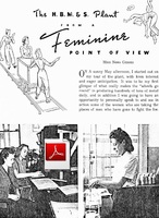 Article on Women working in HBM&S in wartime 