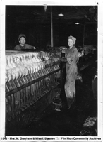 Zinc Plant Women 1943 Mrs M Grayham & Miss I Braaten