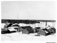  Flin Flon Early Camp Postcard 