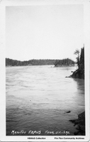 Manitou Rapids from the Bridge 1928 