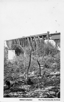 Manitou Bridge Hudson Bay Railroad 1928