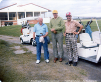  L-R Cy Gilmore, Ted Wright, Chuck Donald