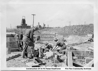 Construction of 44 Fill Raise Headframe