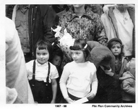 Two unidentified Children 1967-68