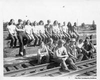 Kids of Railroad Bridge, likley CNR at Lakeside