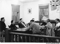Likely a Trout Festivl Meeting Ben Grimult iin the chair C 1965