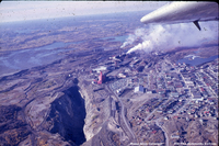 Aerial view of Fliin Flon Mine