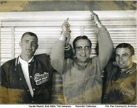 Gord Redahl, Bud Jobin, Ted Hampson.