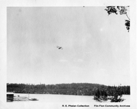 Flight over Flin Flon Lake