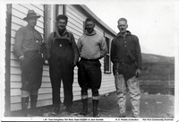 L-R Tom Creighton, Pat Reid, Duke Schiller, Jack Humble
