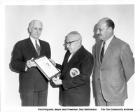 City receives 1966 Pedestrian Safety Citation