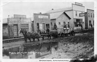 Main Street Flin Flon Postcard