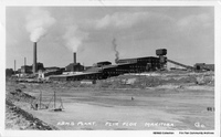 HBM&S Plant Across the drained lake bottom 