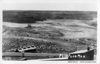 The lake bed West of the Mine