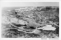 Aerial view of the Plant and Town 