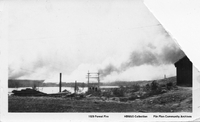 1929 Forest Fire west of the mine site