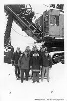 Group in front of Marion Shovel