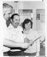 Bruce Reid, Ray Beauchamp and Paula Beauchamp