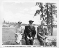  L-R Ted Wright, Frank Stewart, Howard MacIntosh